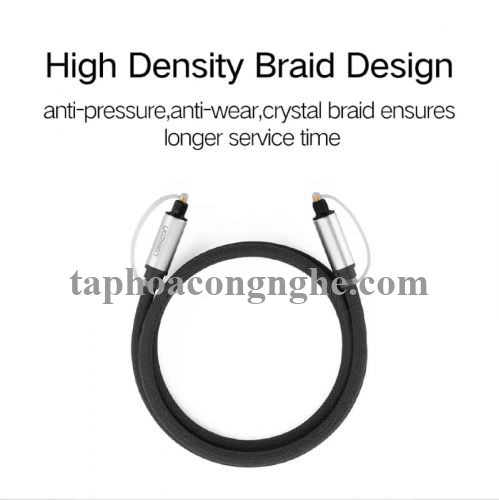 Ugreen 10541 3M màu Xám Dây cáp quang âm thanh 2 đầu dương AV108 30010541